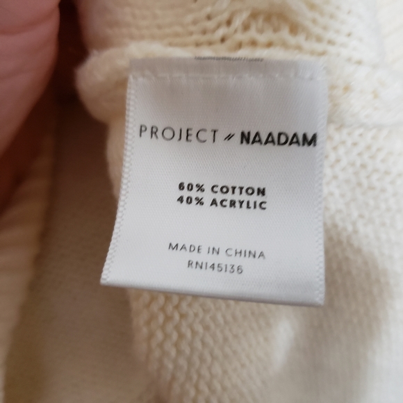 Project Naadam Flutter Ruffle Trimmed Knit Sweater - Picture 5 of 5